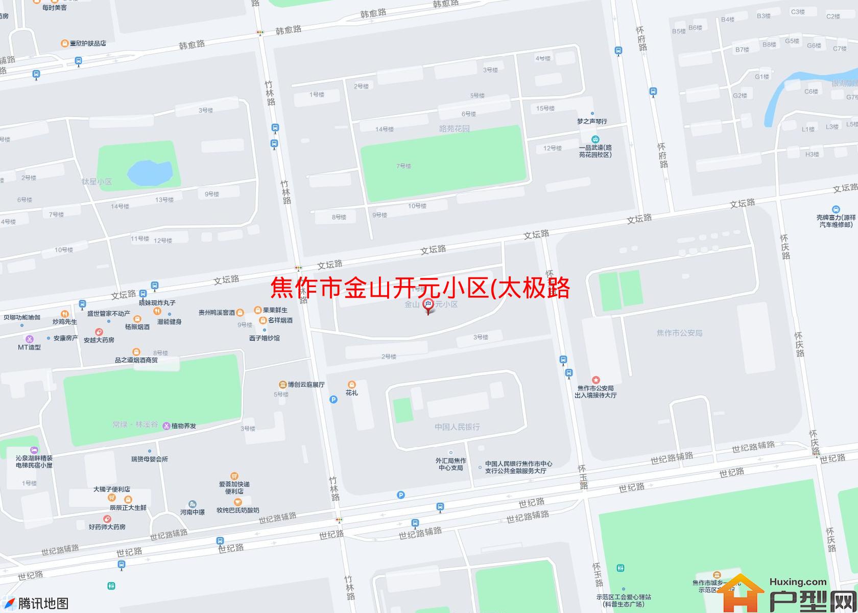 金山开元小区(太极路)小区 - 户型网