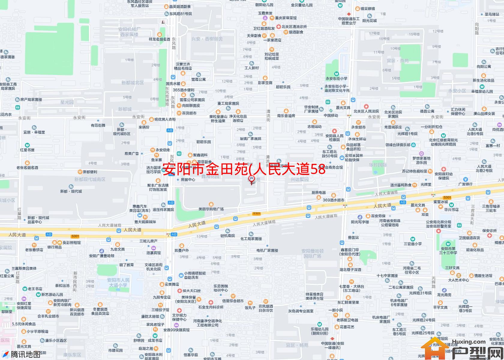 金田苑(人民大道58号)小区 - 户型网