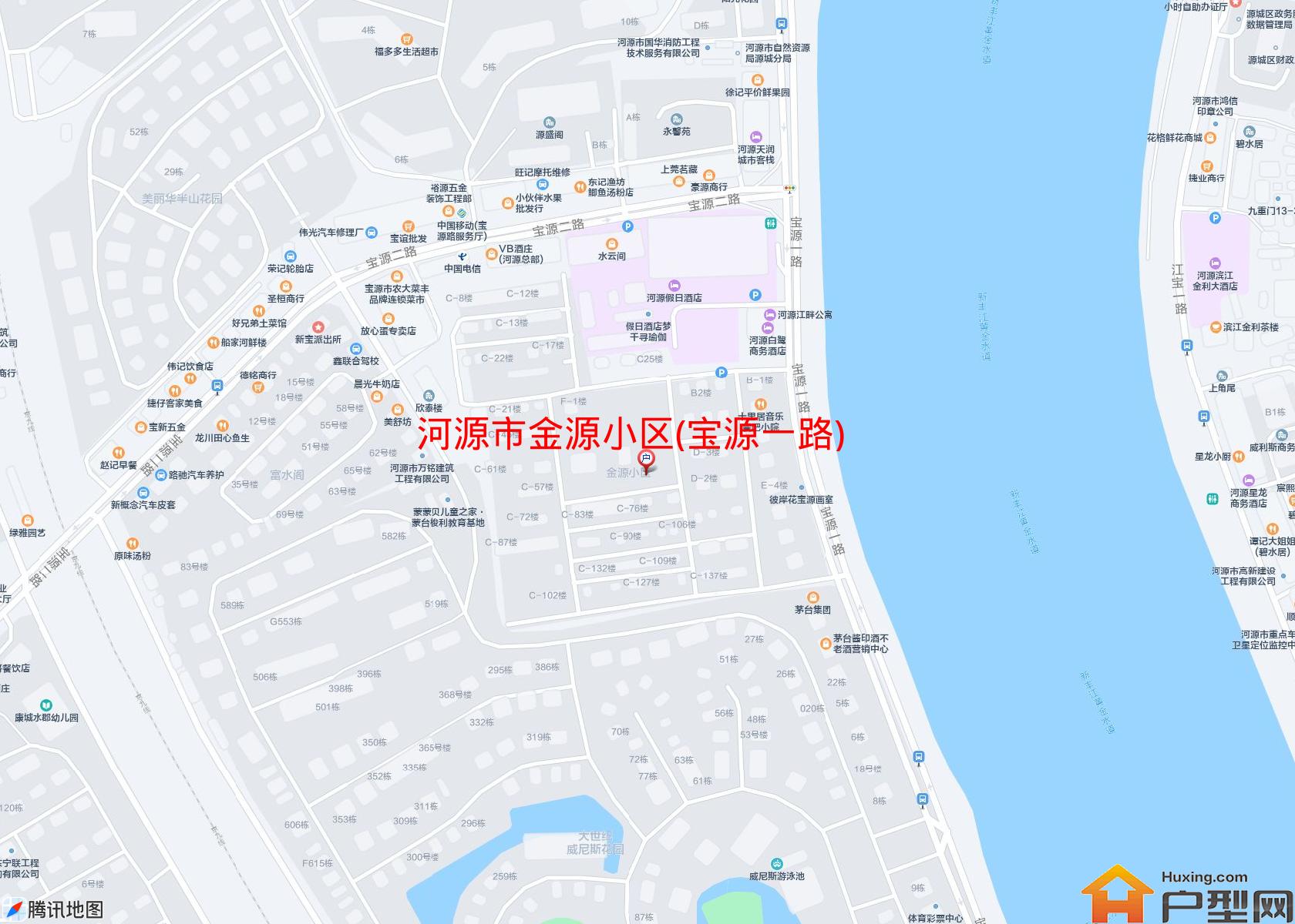 金源小区(宝源一路)小区 - 户型网