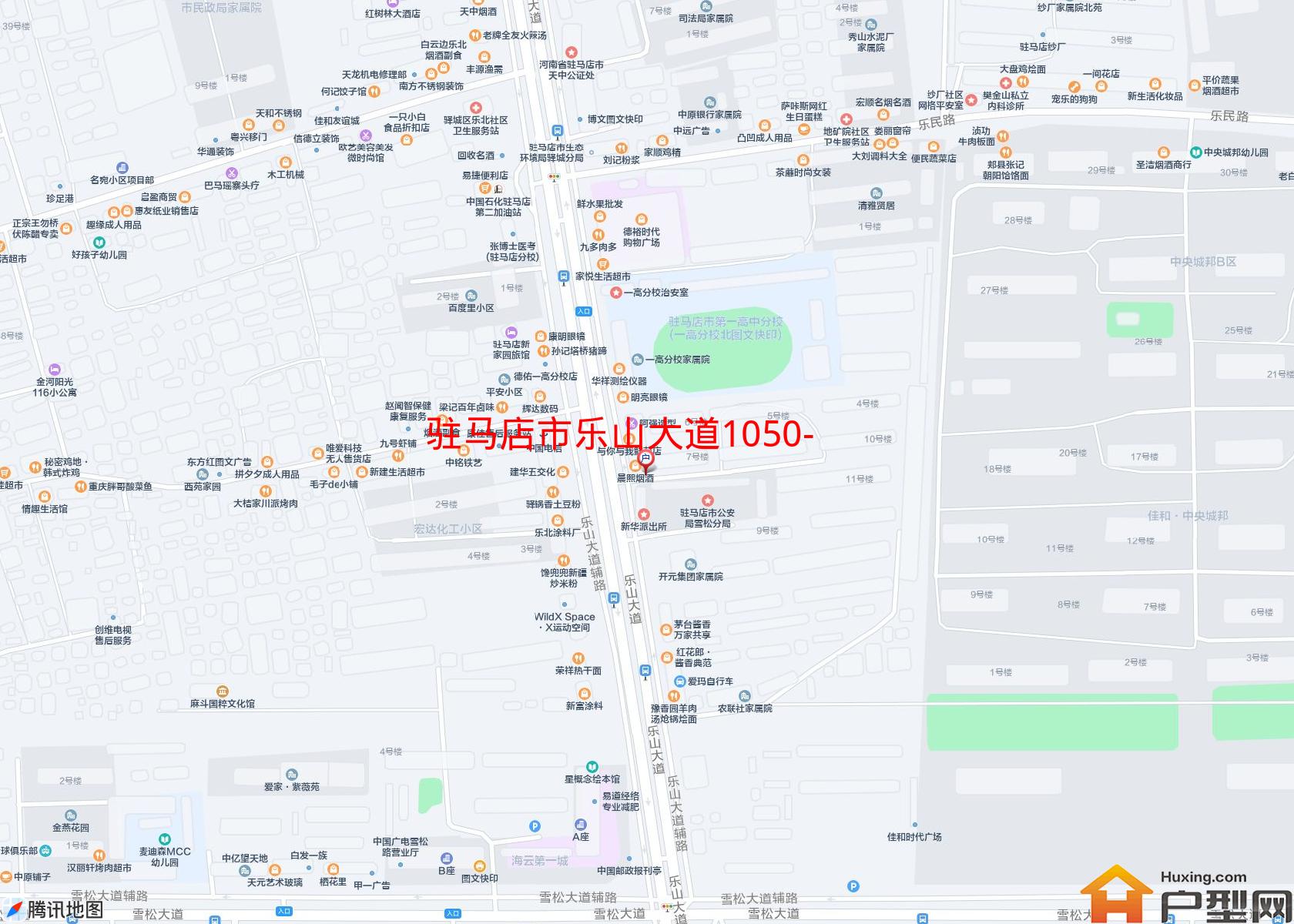 乐山大道1050-1号小区小区 - 户型网