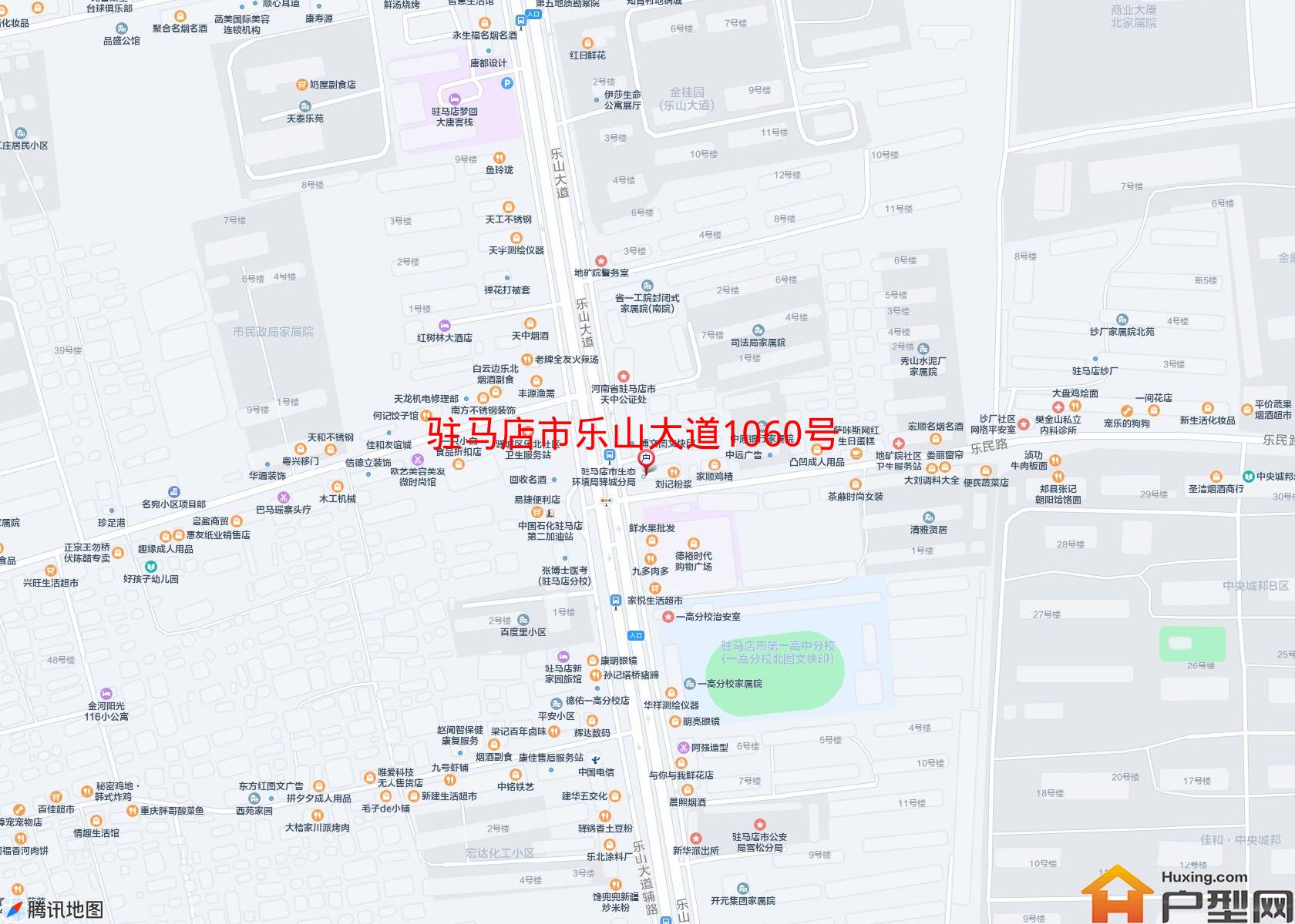 乐山大道1060号小区小区 - 户型网