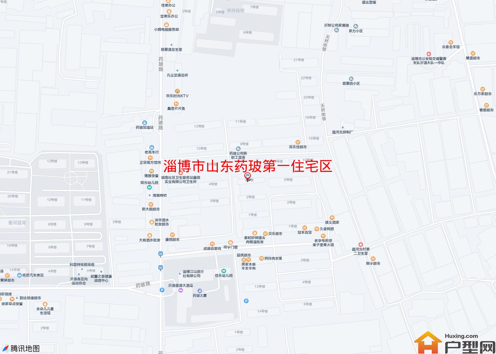 山东药玻第一住宅区小区 - 户型网