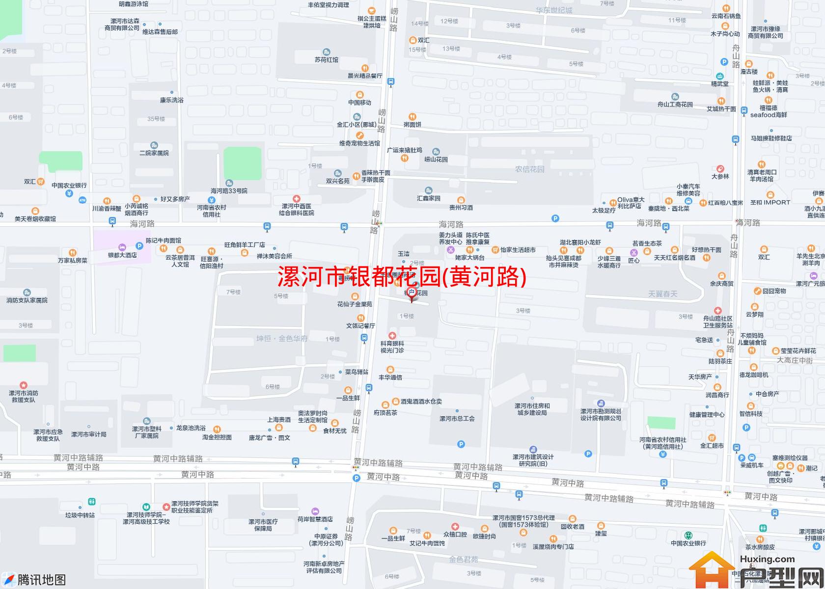 银都花园(黄河路)小区 - 户型网