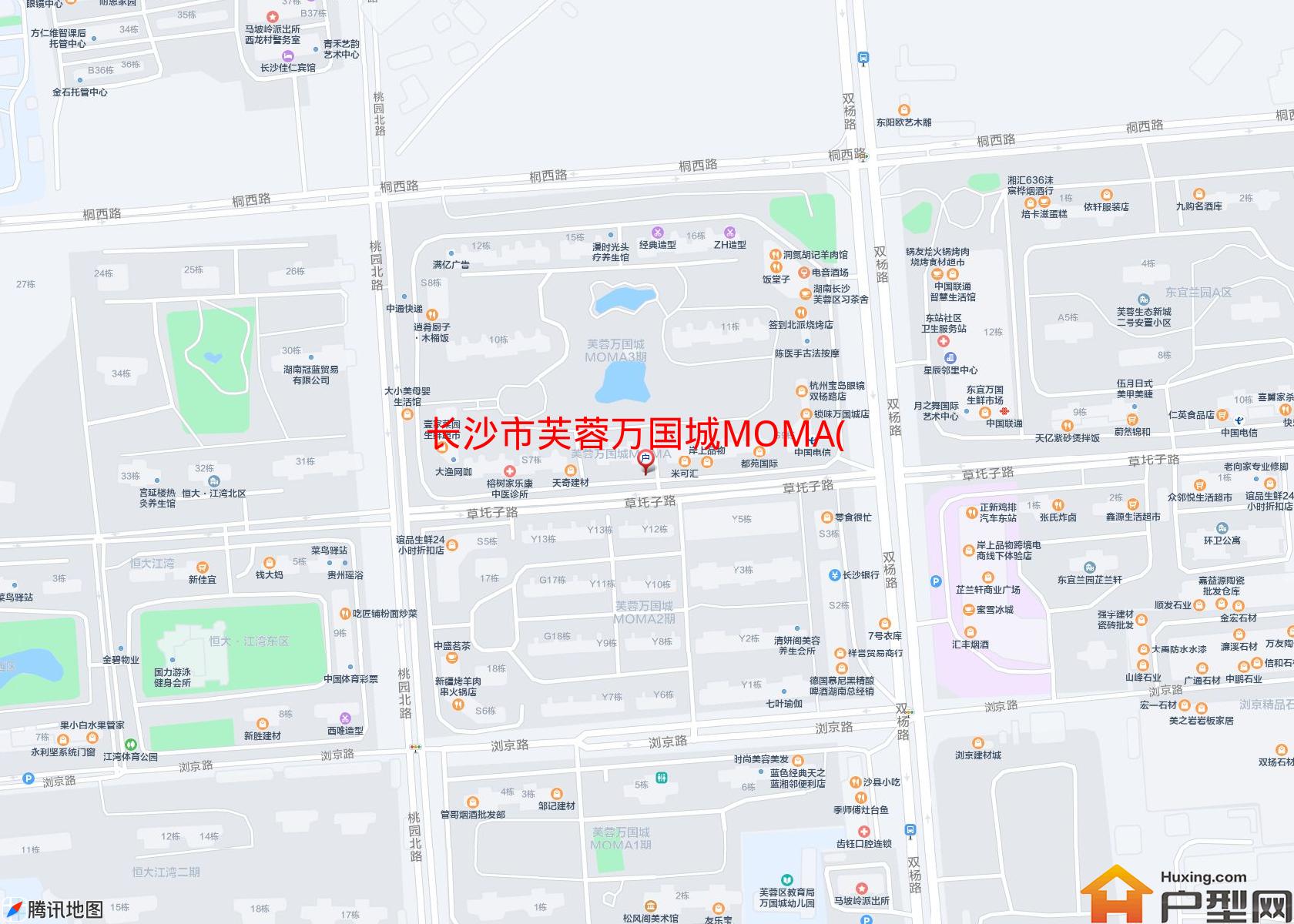 芙蓉万国城MOMA(商住楼)小区 - 户型网