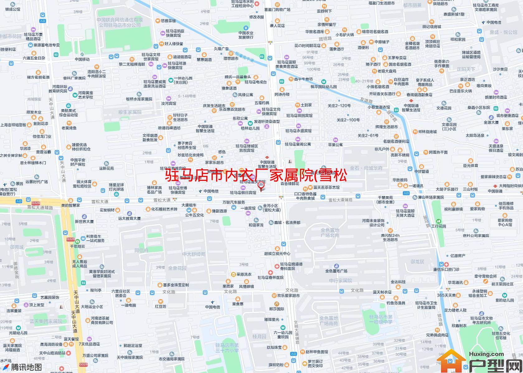 内衣厂家属院(雪松大道)小区 - 户型网