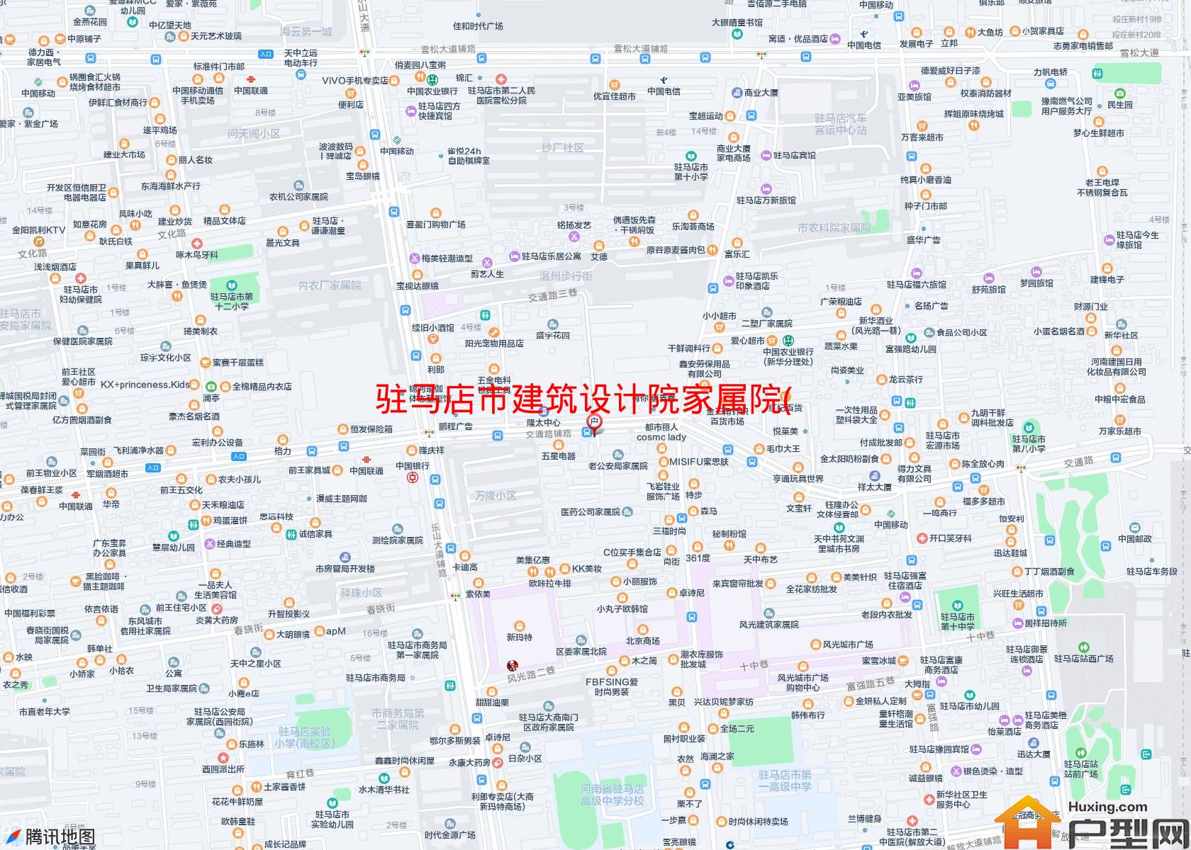 建筑设计院家属院(交通路)小区 - 户型网