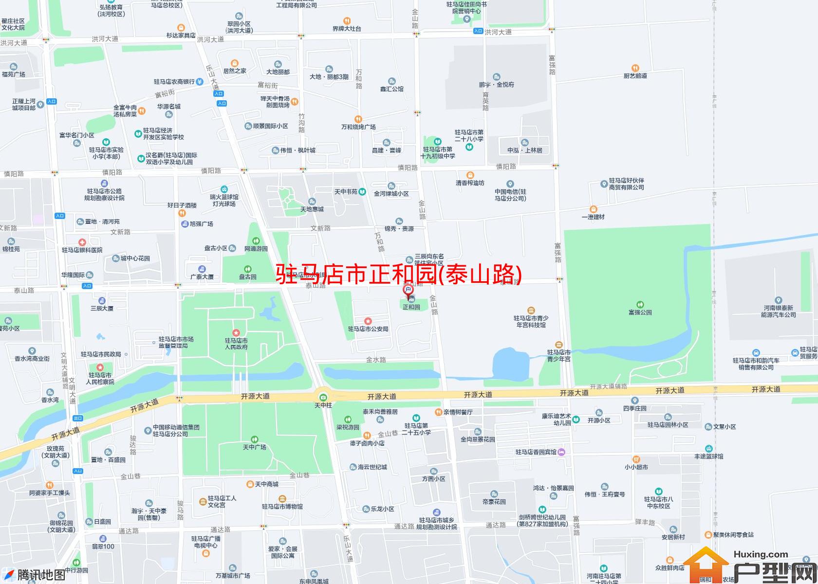 正和园(泰山路)小区 - 户型网