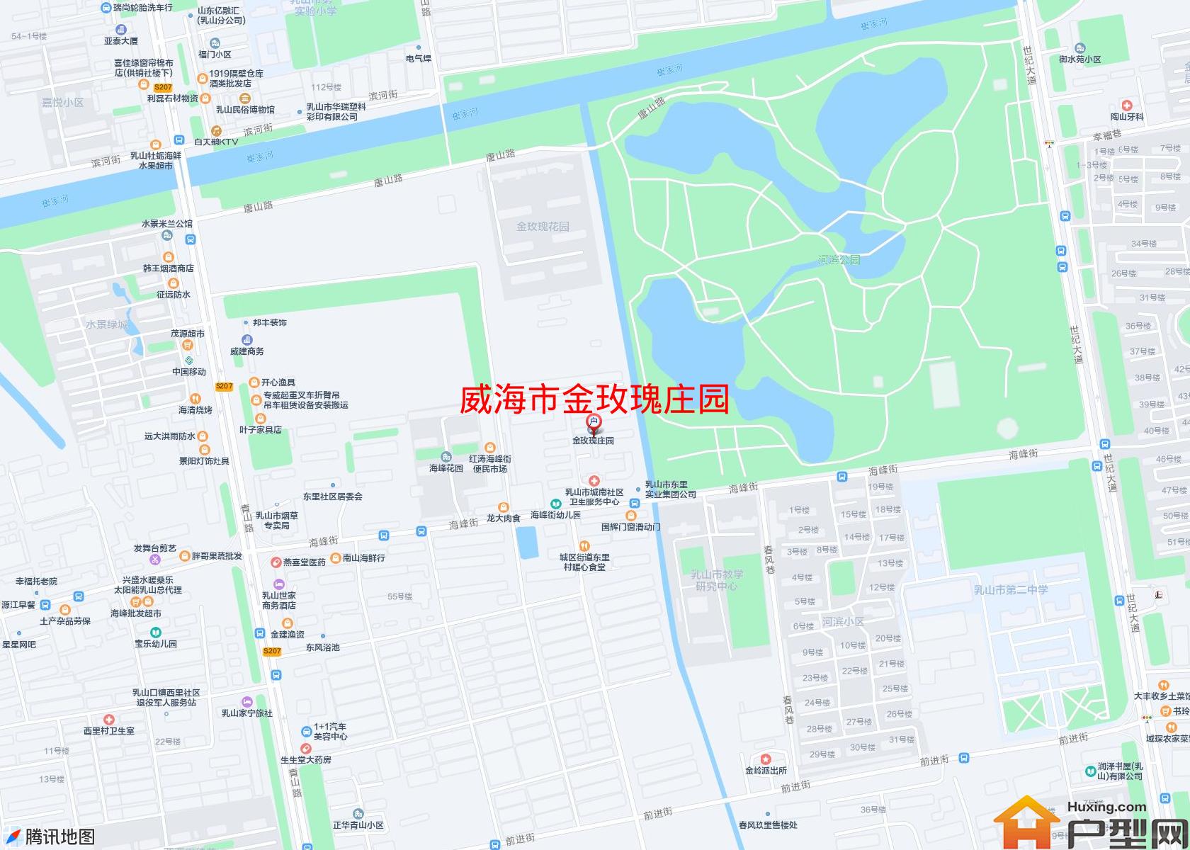 金玫瑰庄园小区 - 户型网