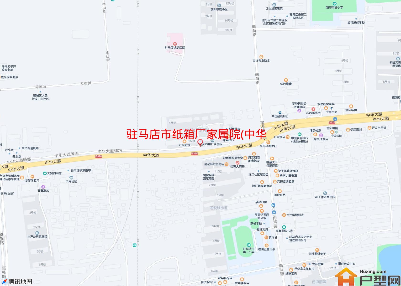 纸箱厂家属院(中华大道)小区 - 户型网