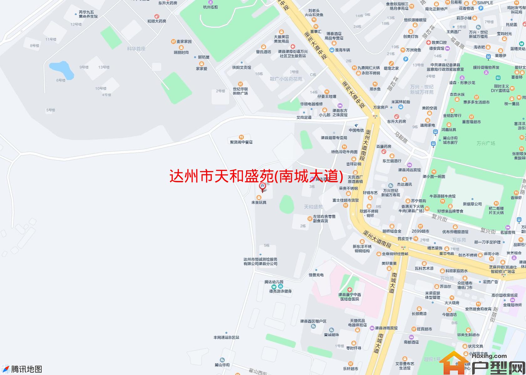 天和盛苑(南城大道)小区 - 户型网