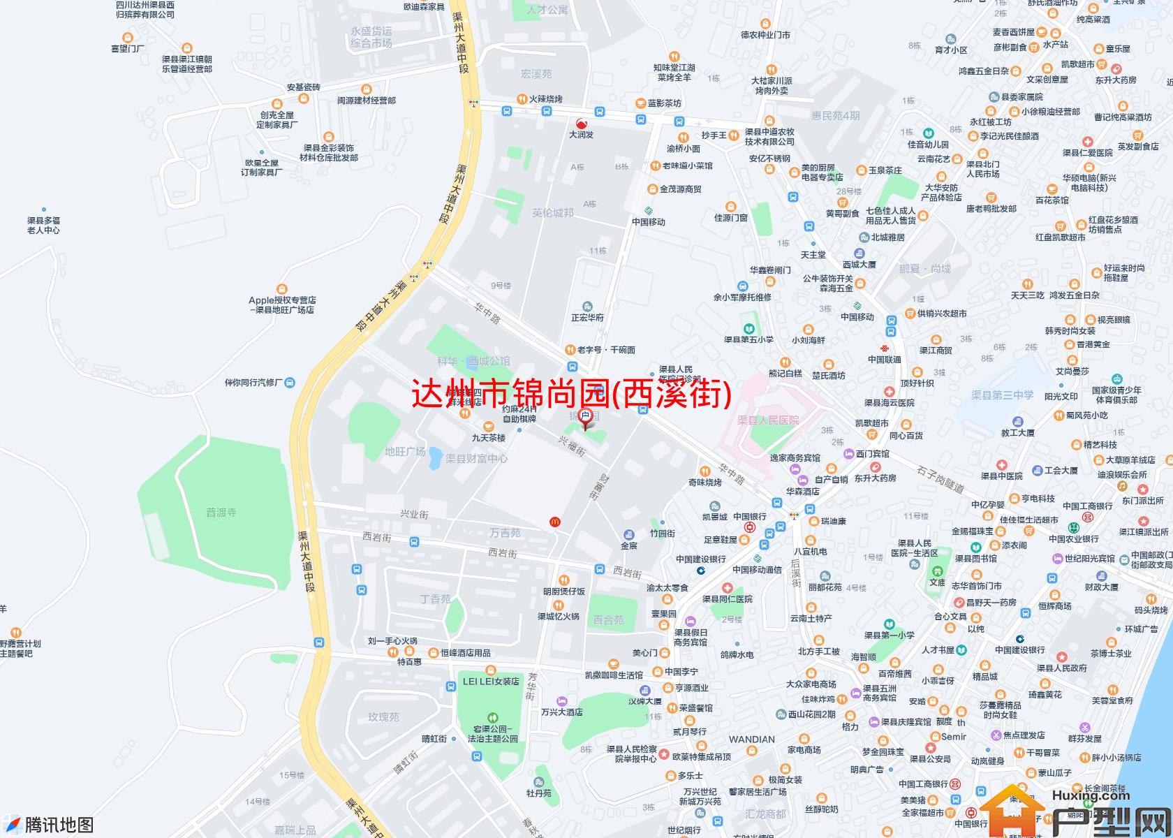 锦尚园(西溪街)小区 - 户型网