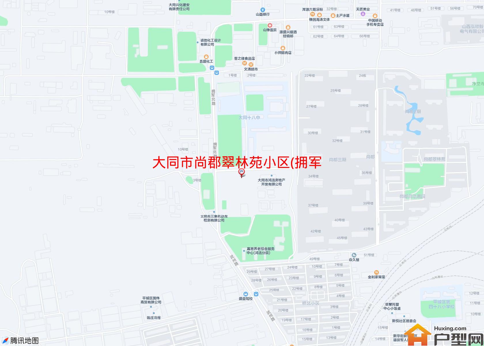 尚郡翠林苑小区(拥军北路)小区 - 户型网