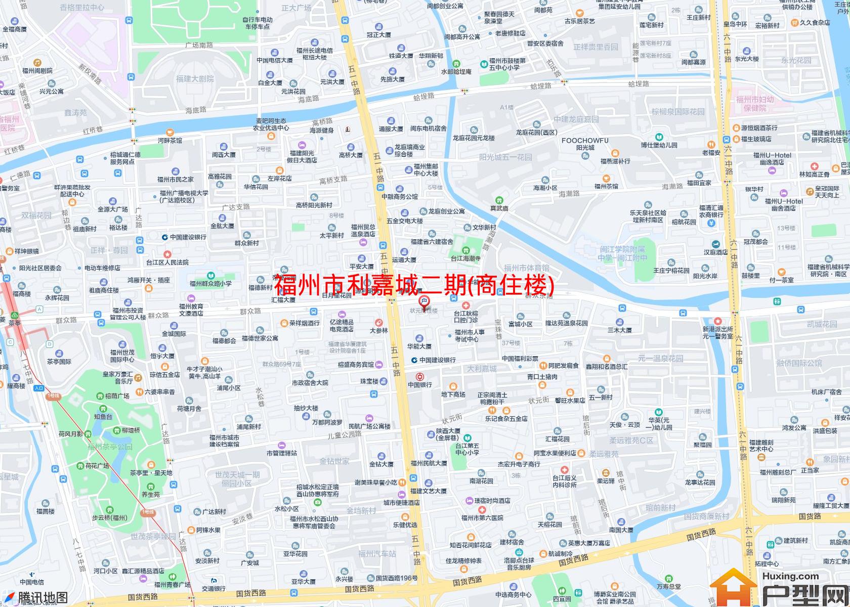 利嘉城二期(商住楼)小区 - 户型网