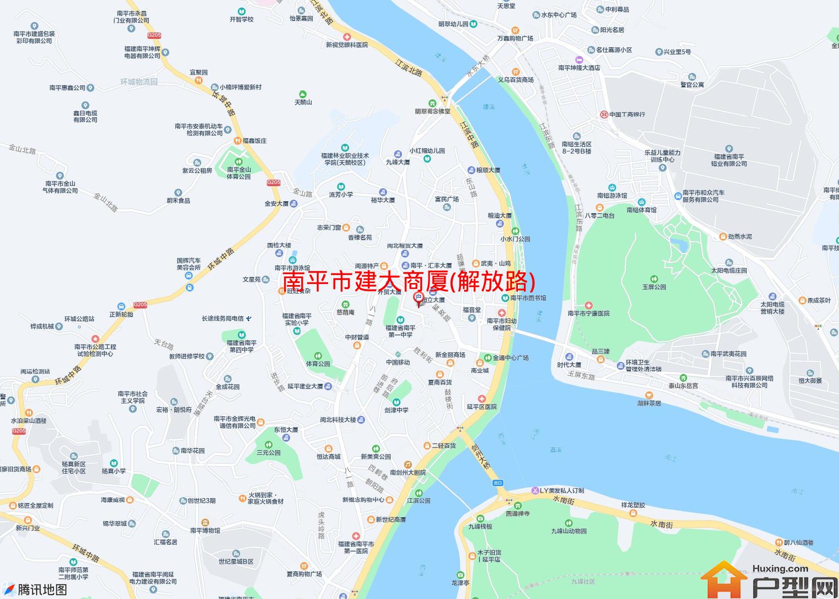 建大商厦(解放路)小区 - 户型网
