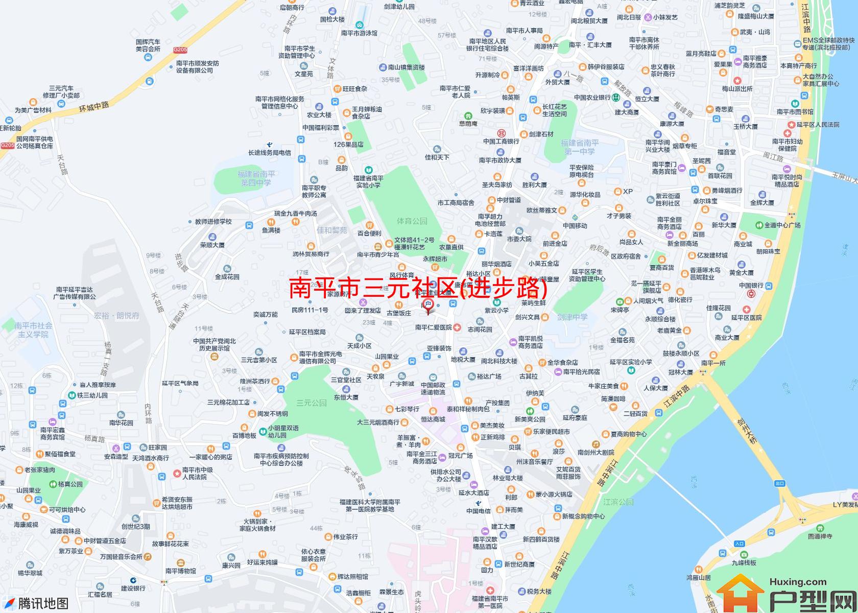 三元社区(进步路)小区 - 户型网
