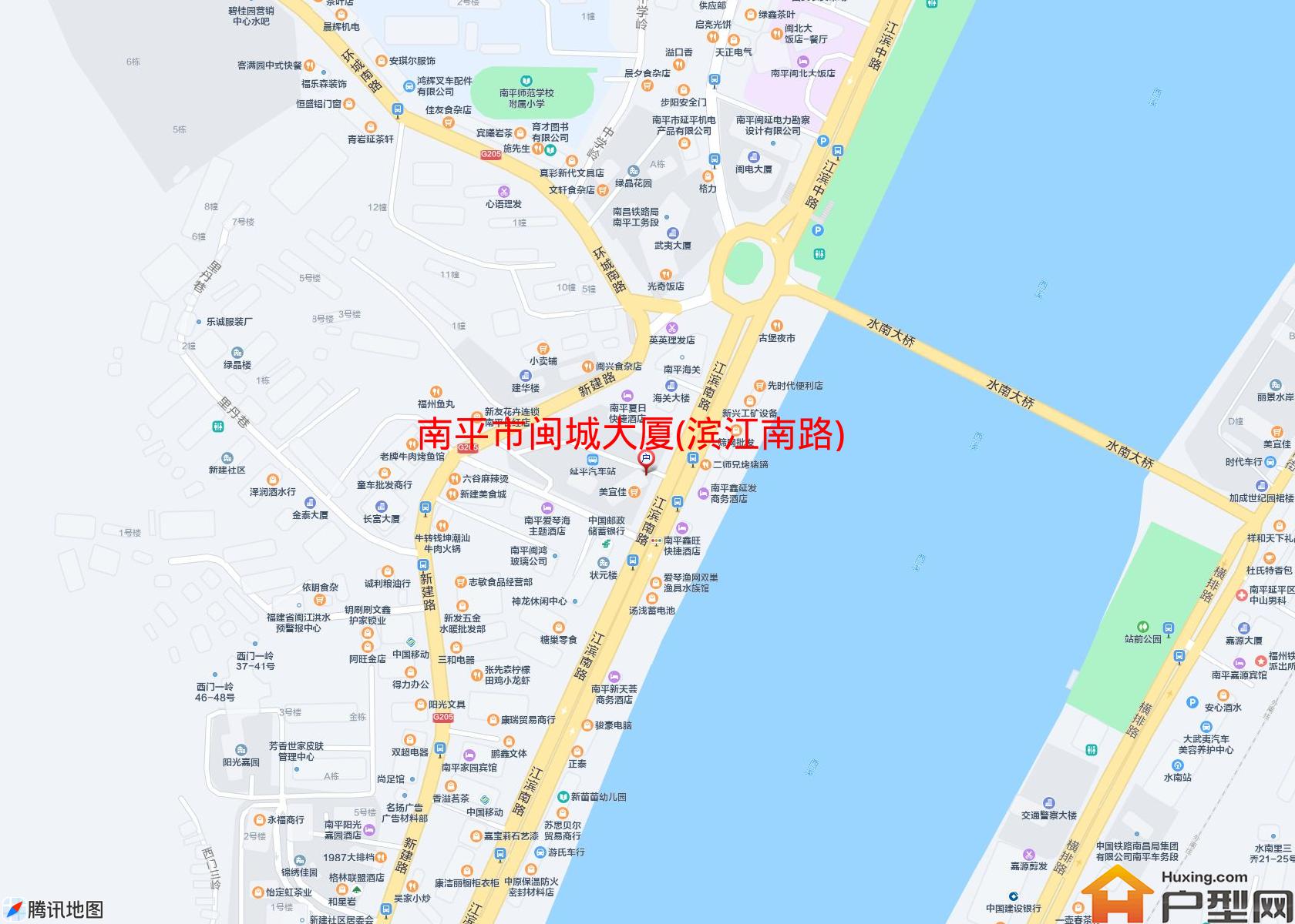 闽城大厦(滨江南路)小区 - 户型网