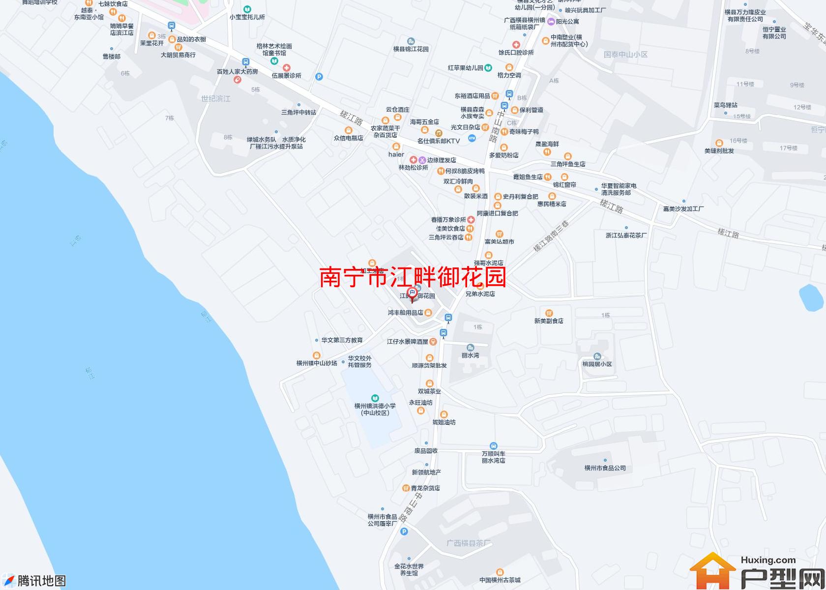 江畔御花园小区 - 户型网