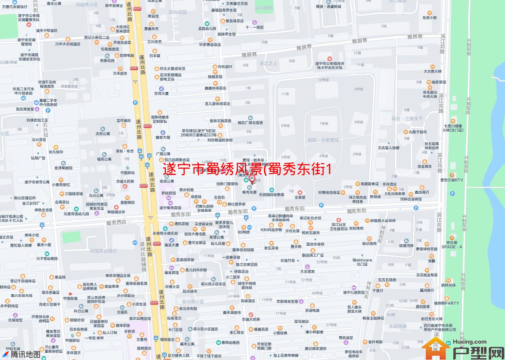 蜀绣风景(蜀秀东街115号)小区 - 户型网