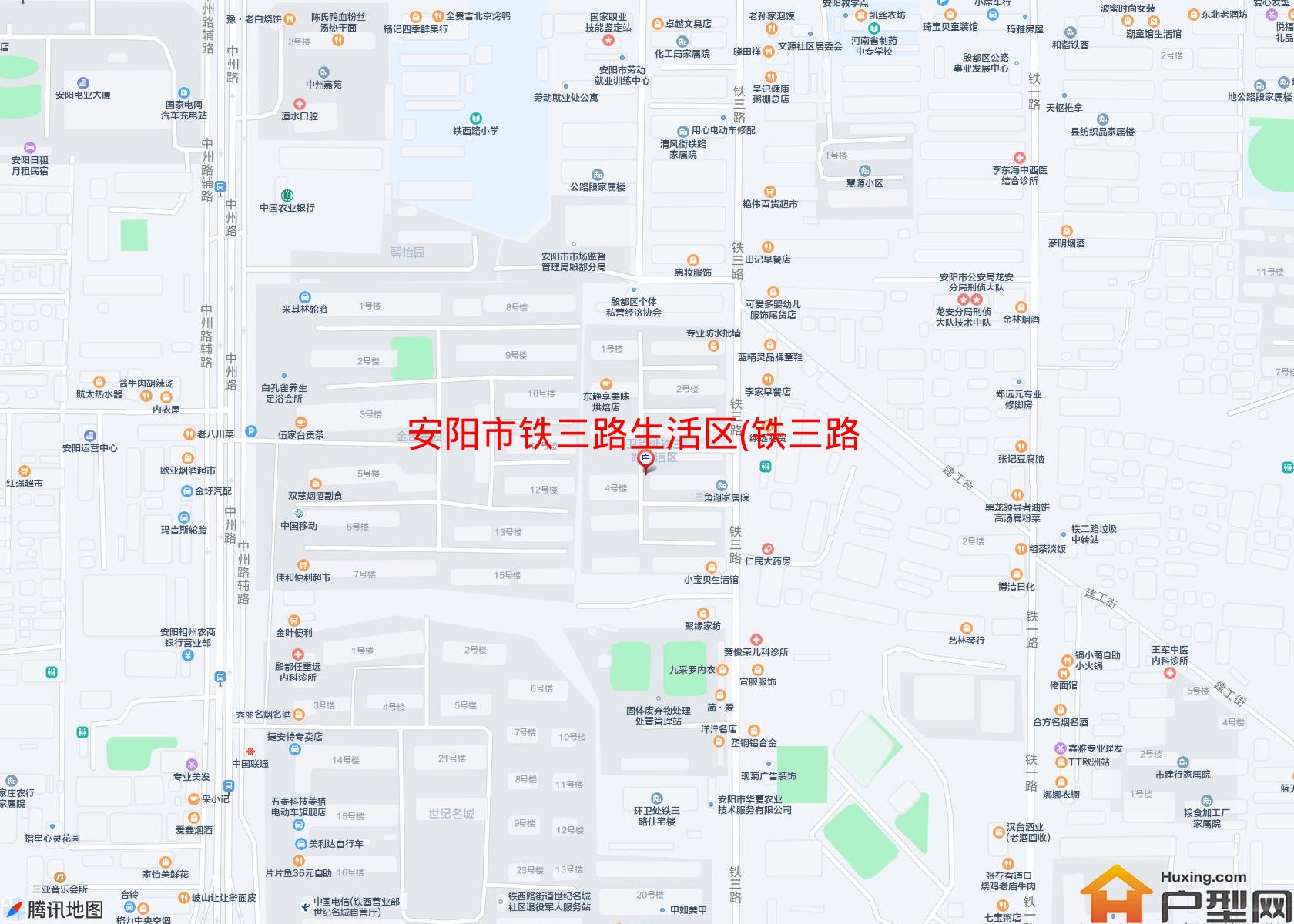 铁三路生活区(铁三路)小区 - 户型网