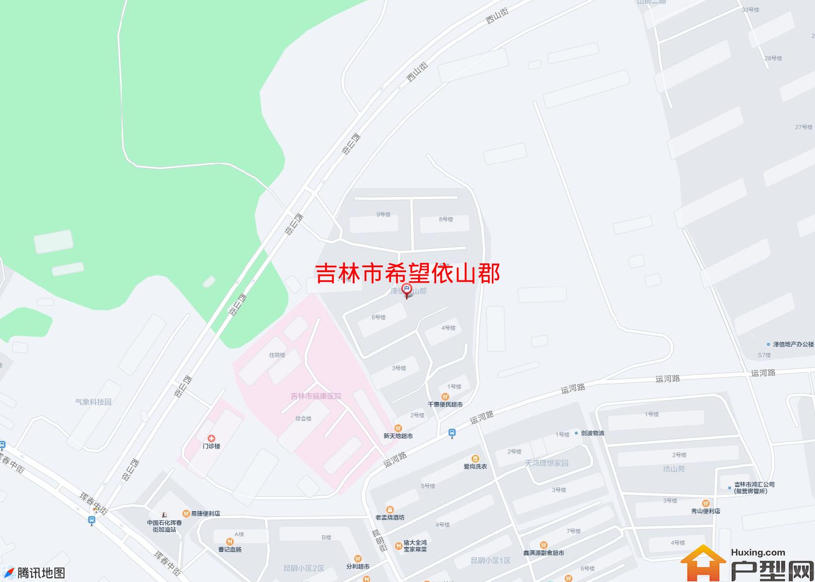希望依山郡小区 - 户型网