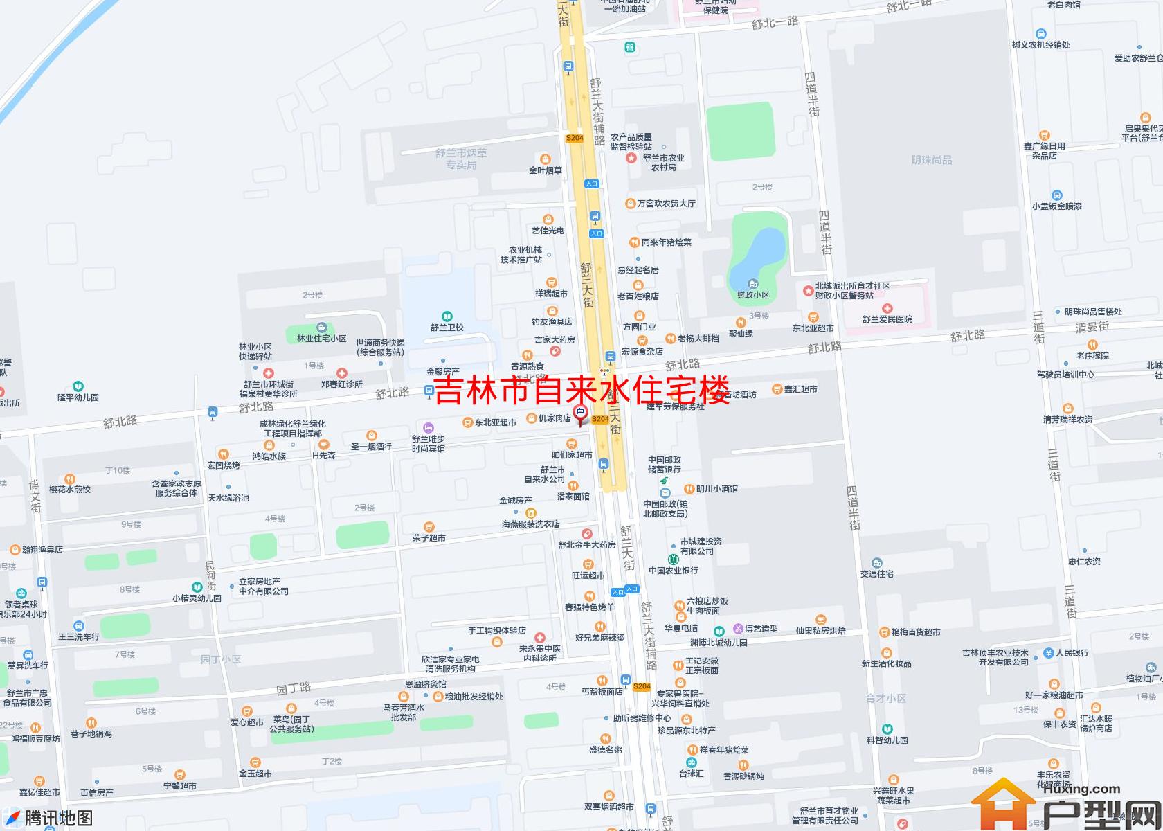 自来水住宅楼小区 - 户型网