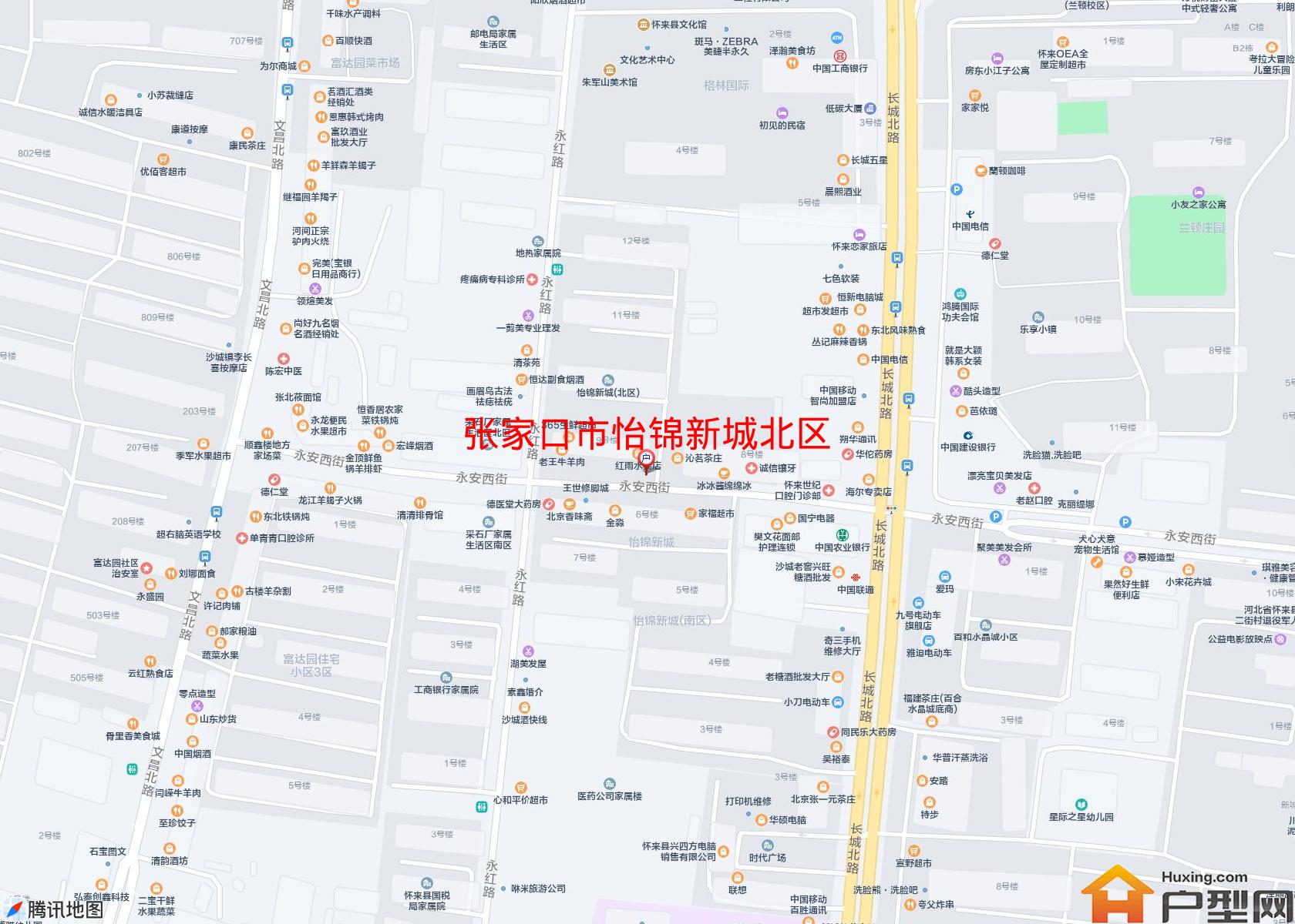 怡锦新城北区小区 - 户型网