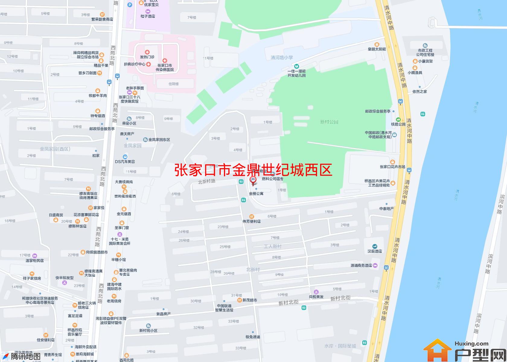 金鼎世纪城西区小区 - 户型网