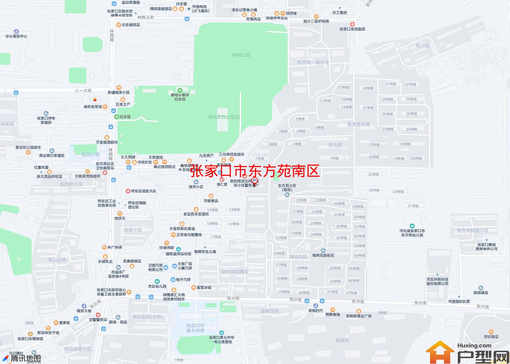 东方苑南区小区 - 户型网