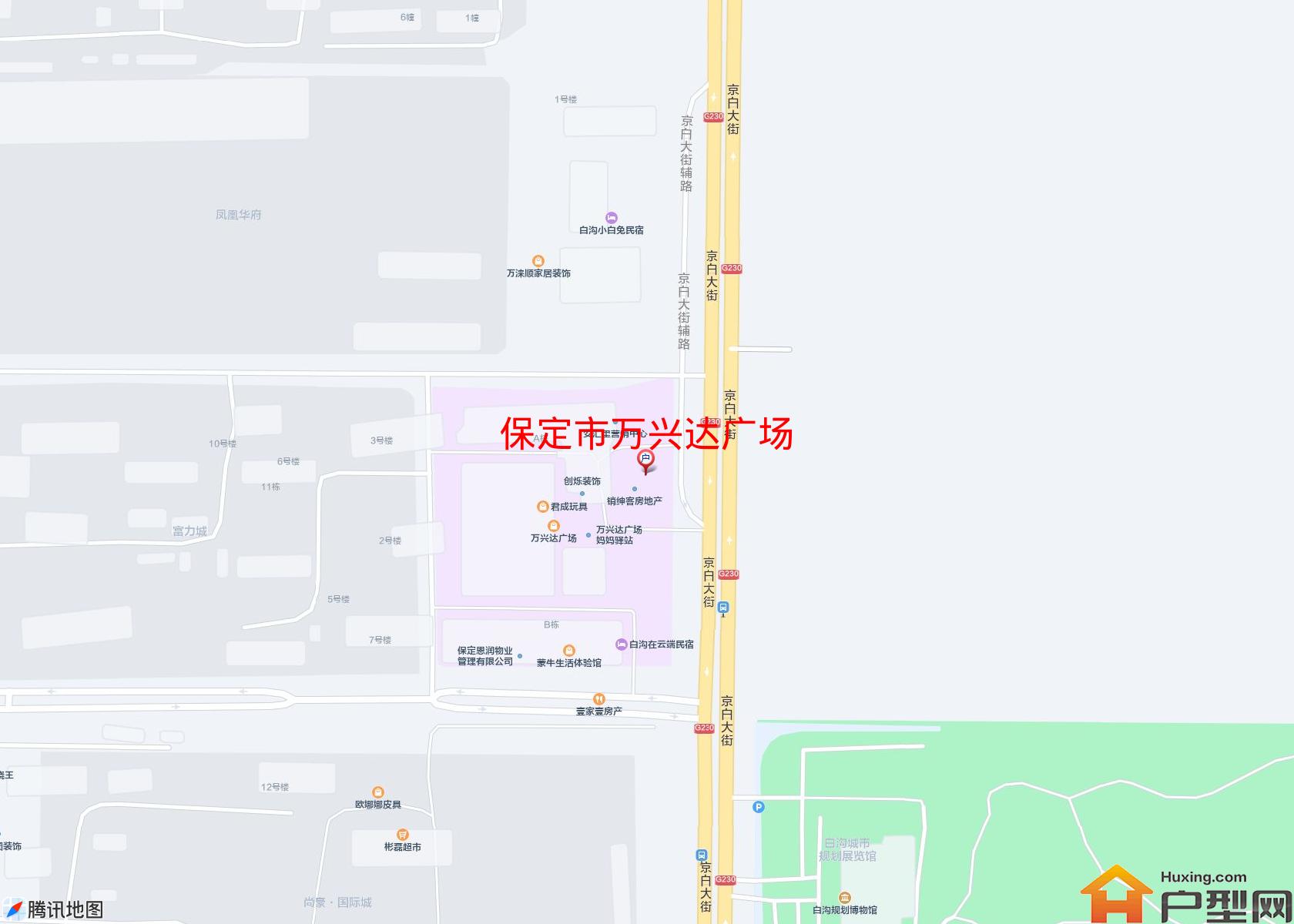 万兴达广场小区 - 户型网