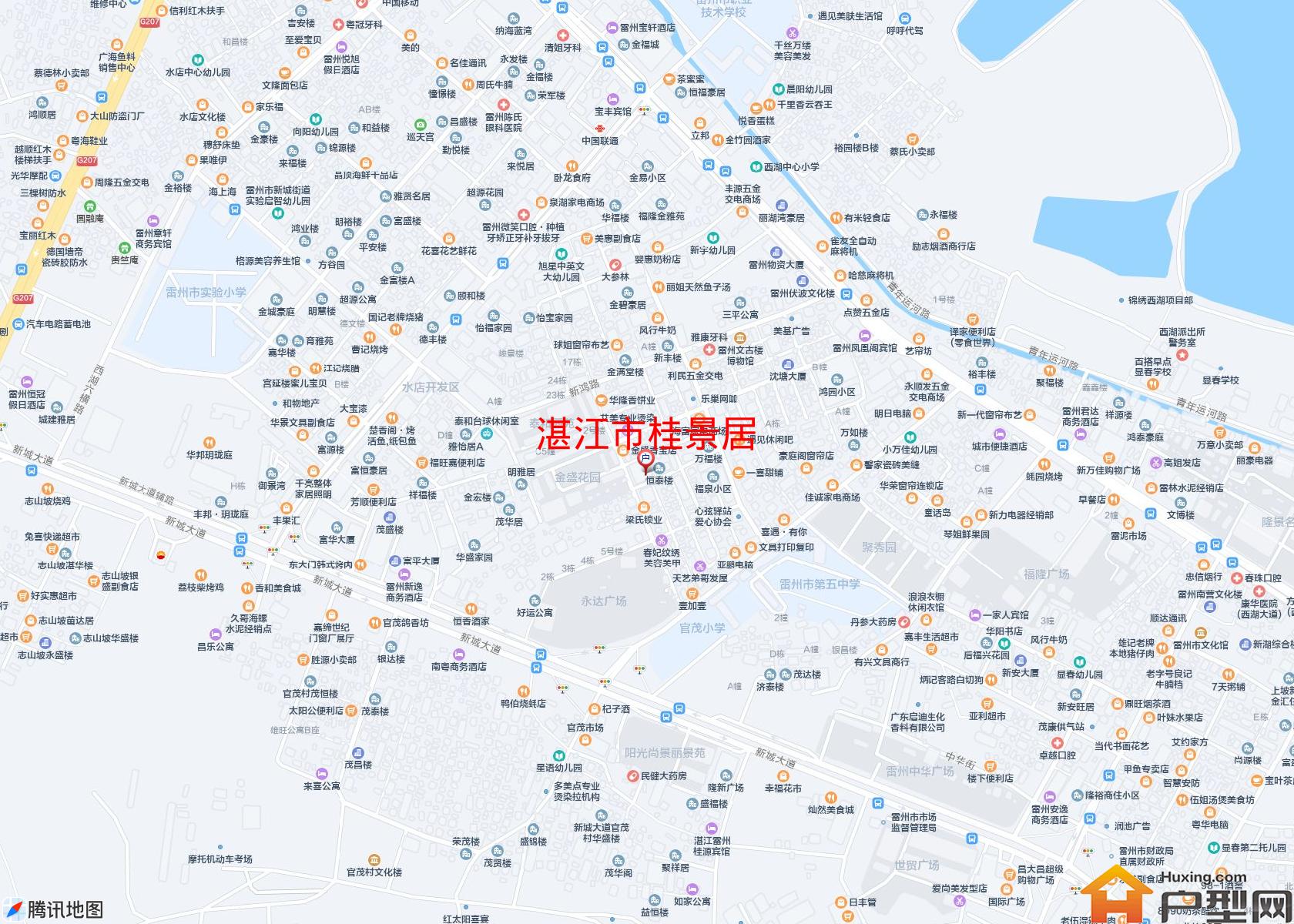 桂景居小区 - 户型网