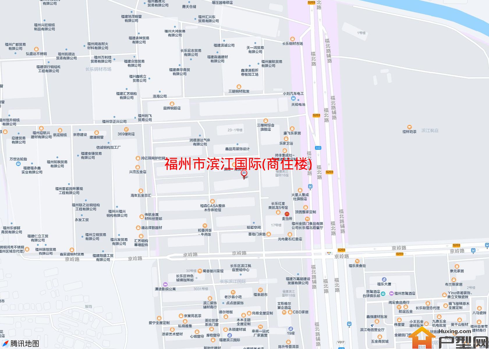 滨江国际(商住楼)小区 - 户型网