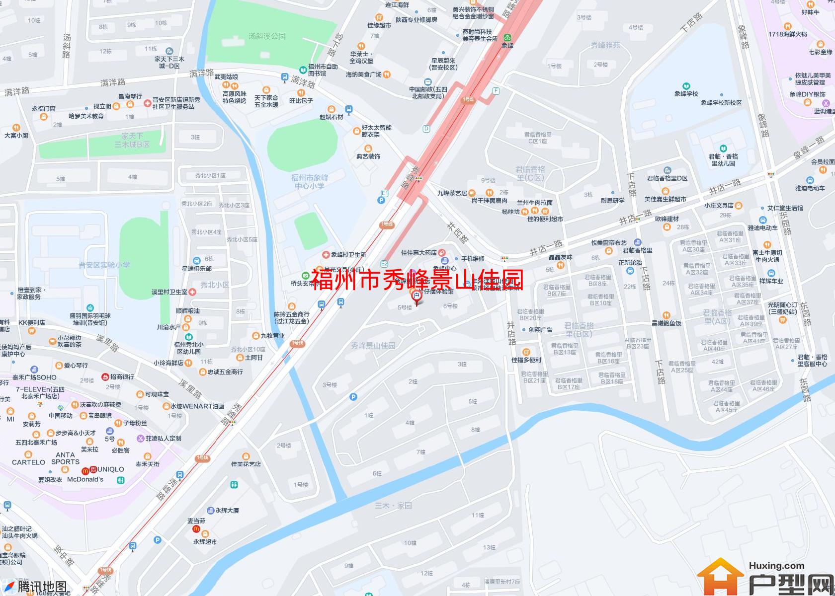 秀峰景山佳园小区 - 户型网
