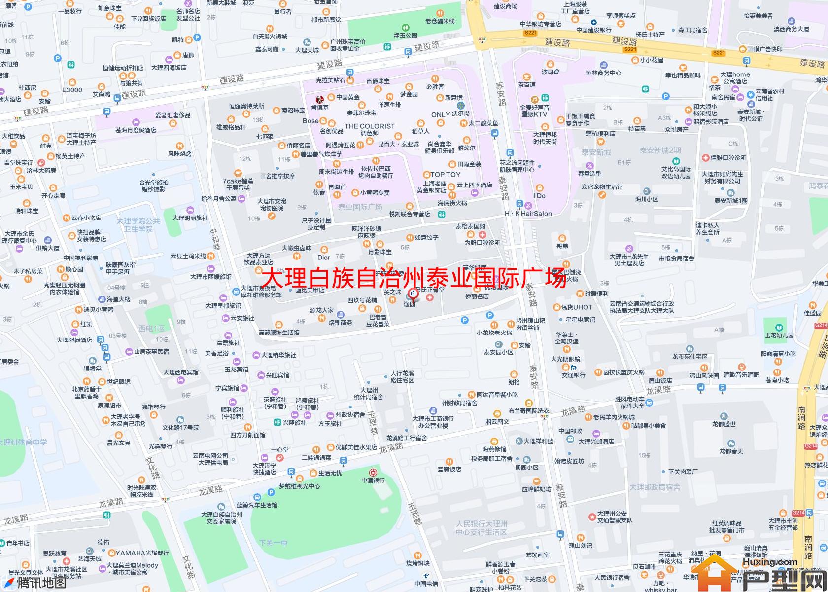 泰业国际广场禧园(建设东路)小区 - 户型网