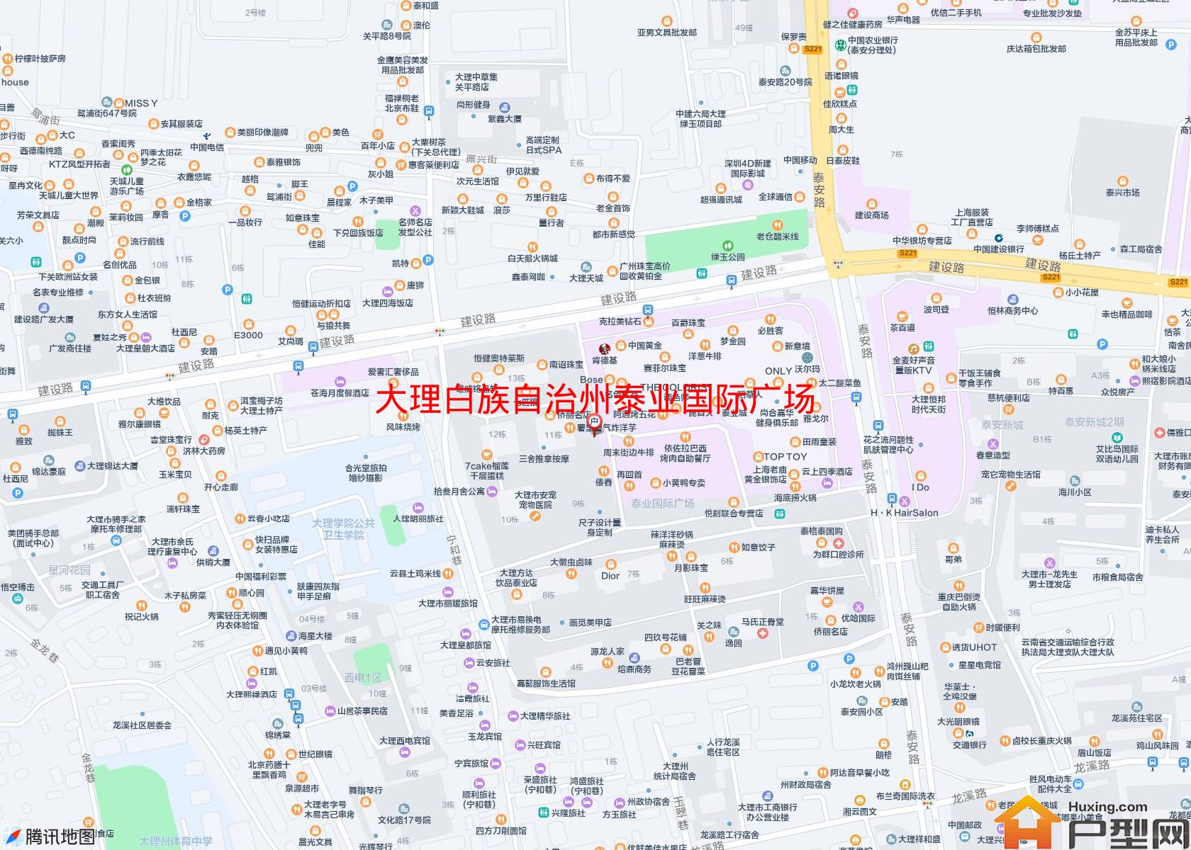 泰业国际广场逸园(建设东路)小区 - 户型网