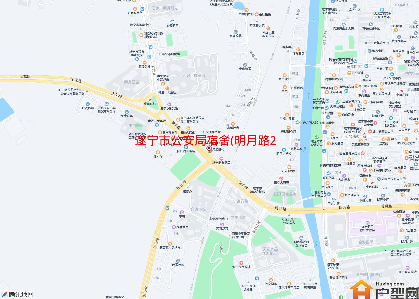 公安局宿舍(明月路218号)小区 - 户型网