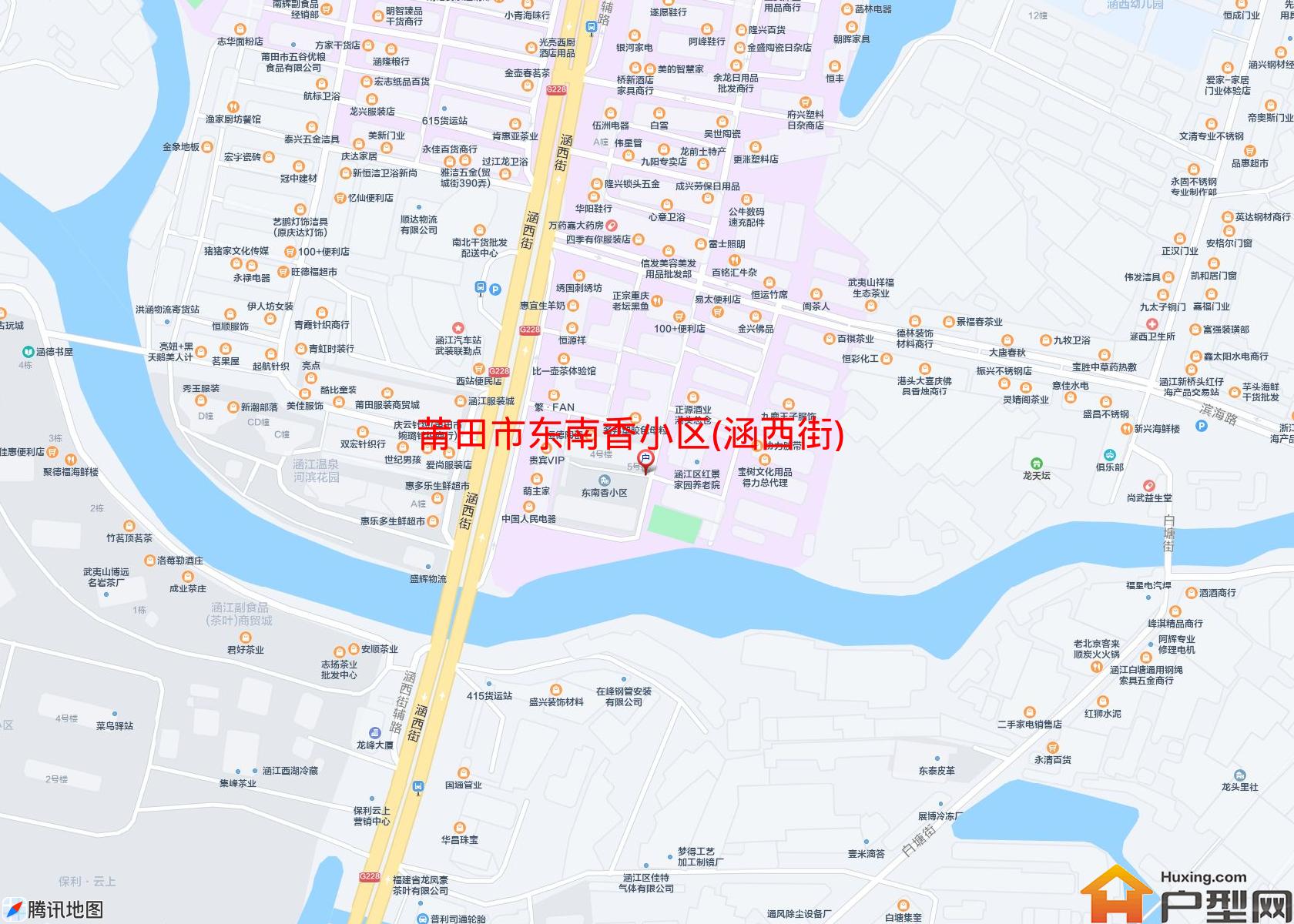 东南香小区(涵西街)小区 - 户型网