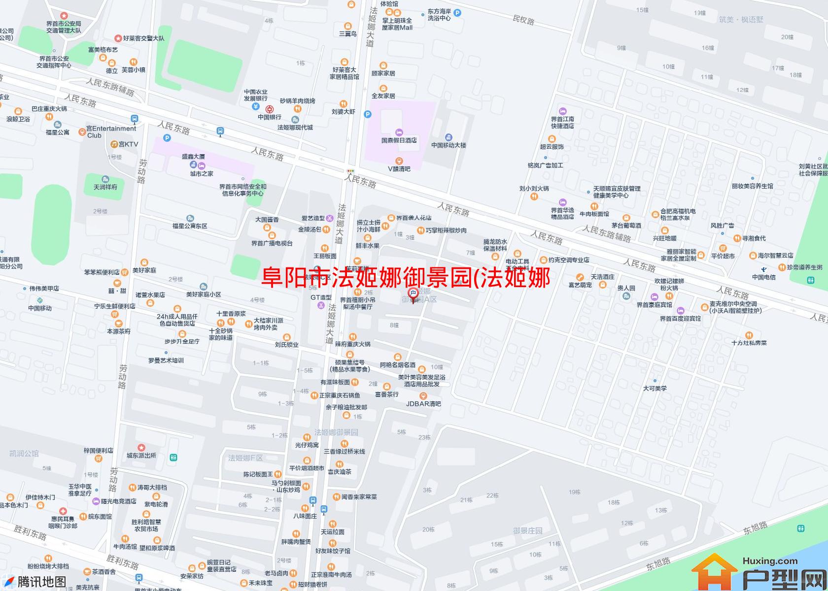 法姬娜御景园(法姬娜大道295号)小区 - 户型网