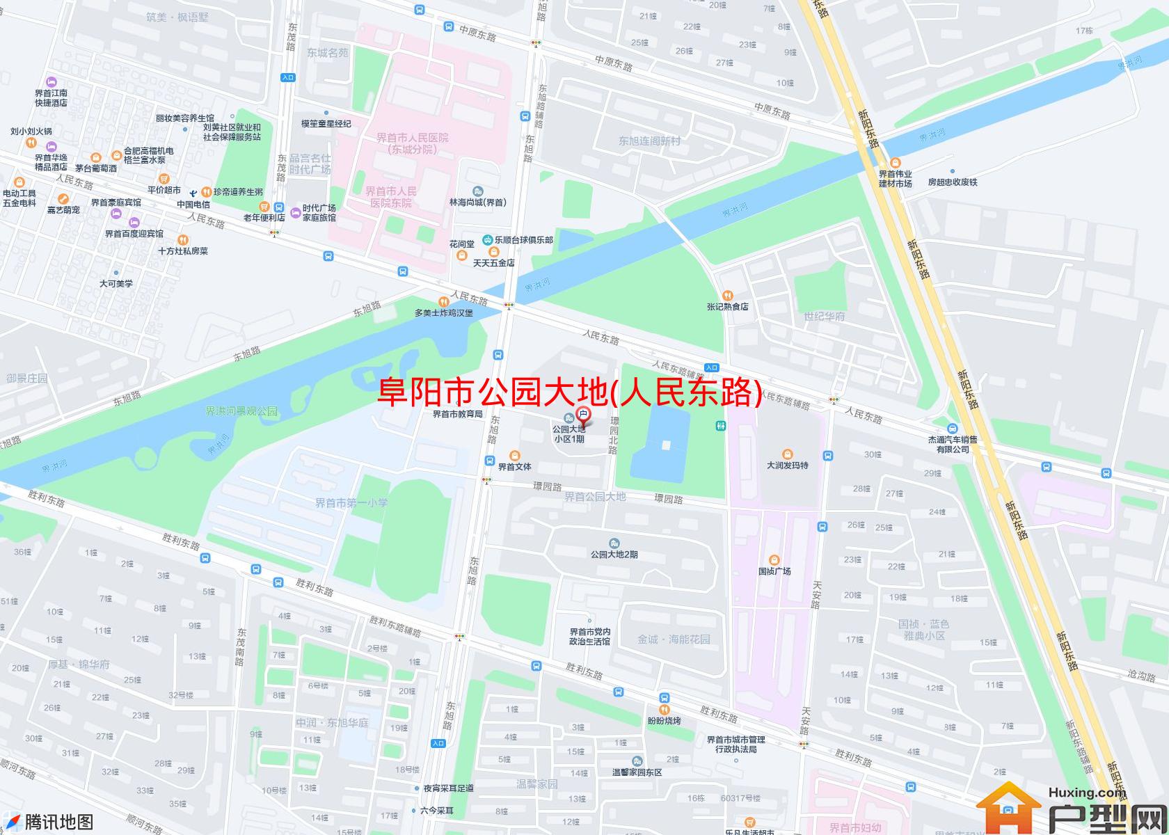 公园大地(人民东路)小区 - 户型网