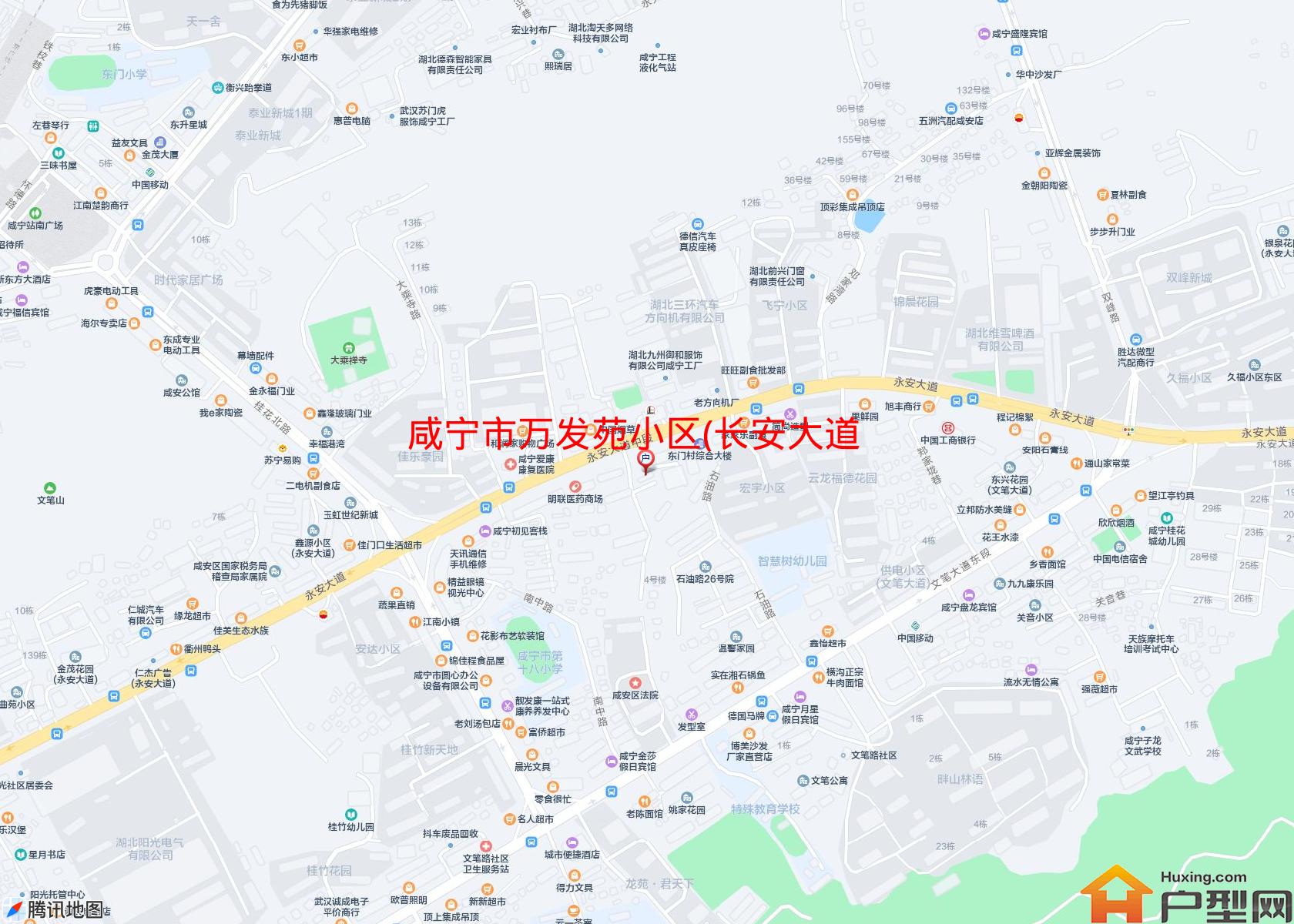 万发苑小区(长安大道112-6)小区 - 户型网