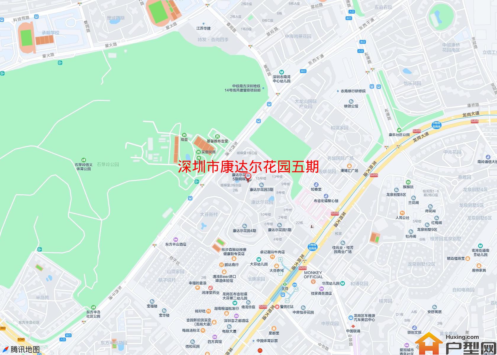康达尔花园五期小区 - 户型网