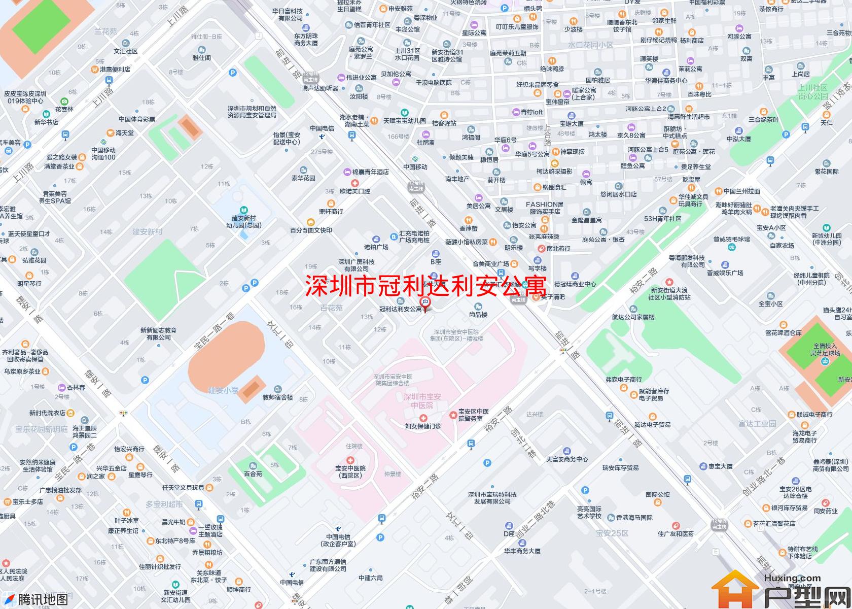 冠利达利安公寓小区 - 户型网