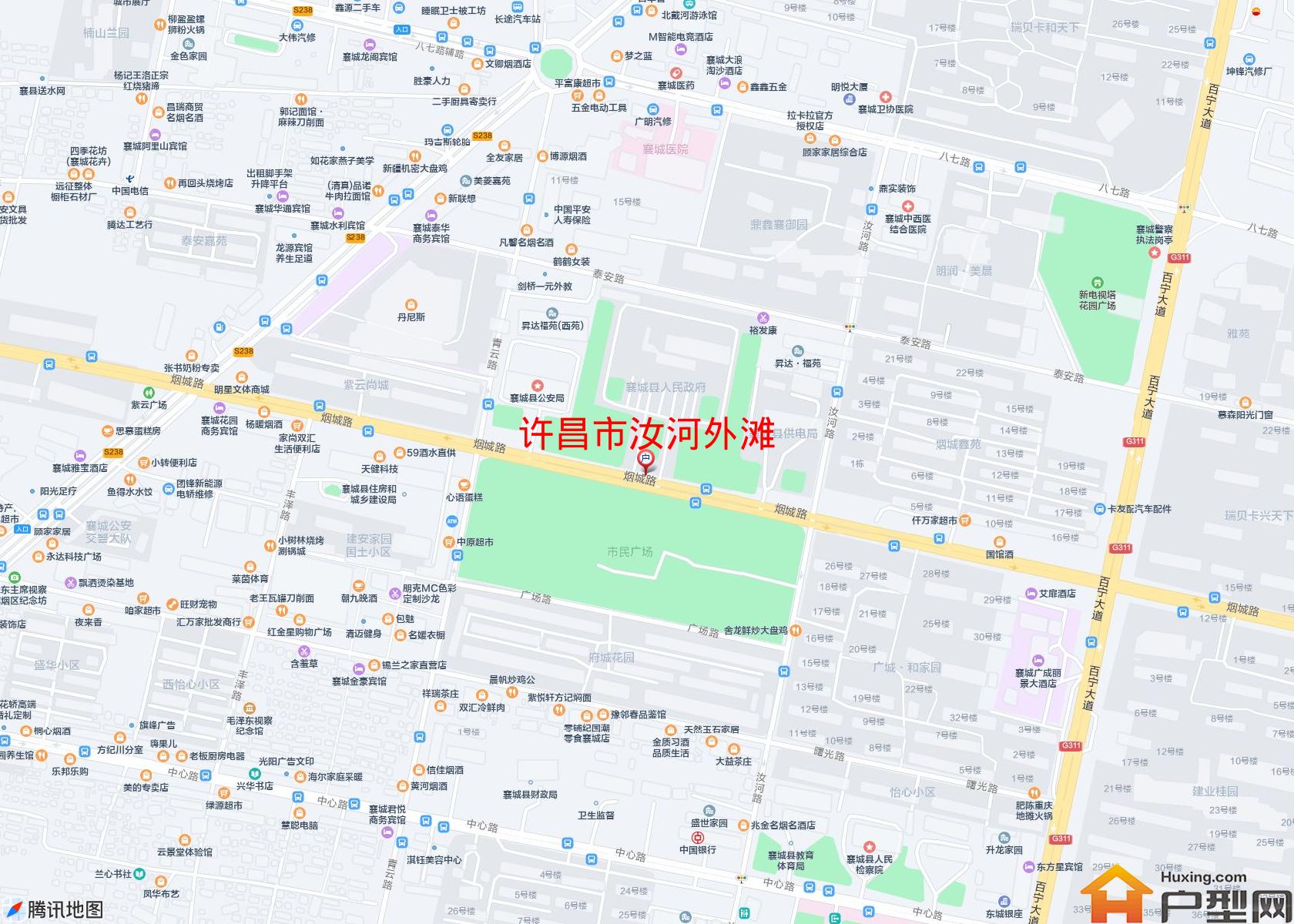 汝河外滩小区 - 户型网