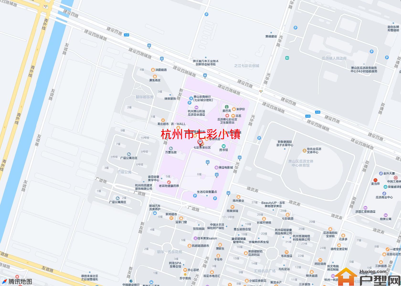 七彩小镇小区 - 户型网