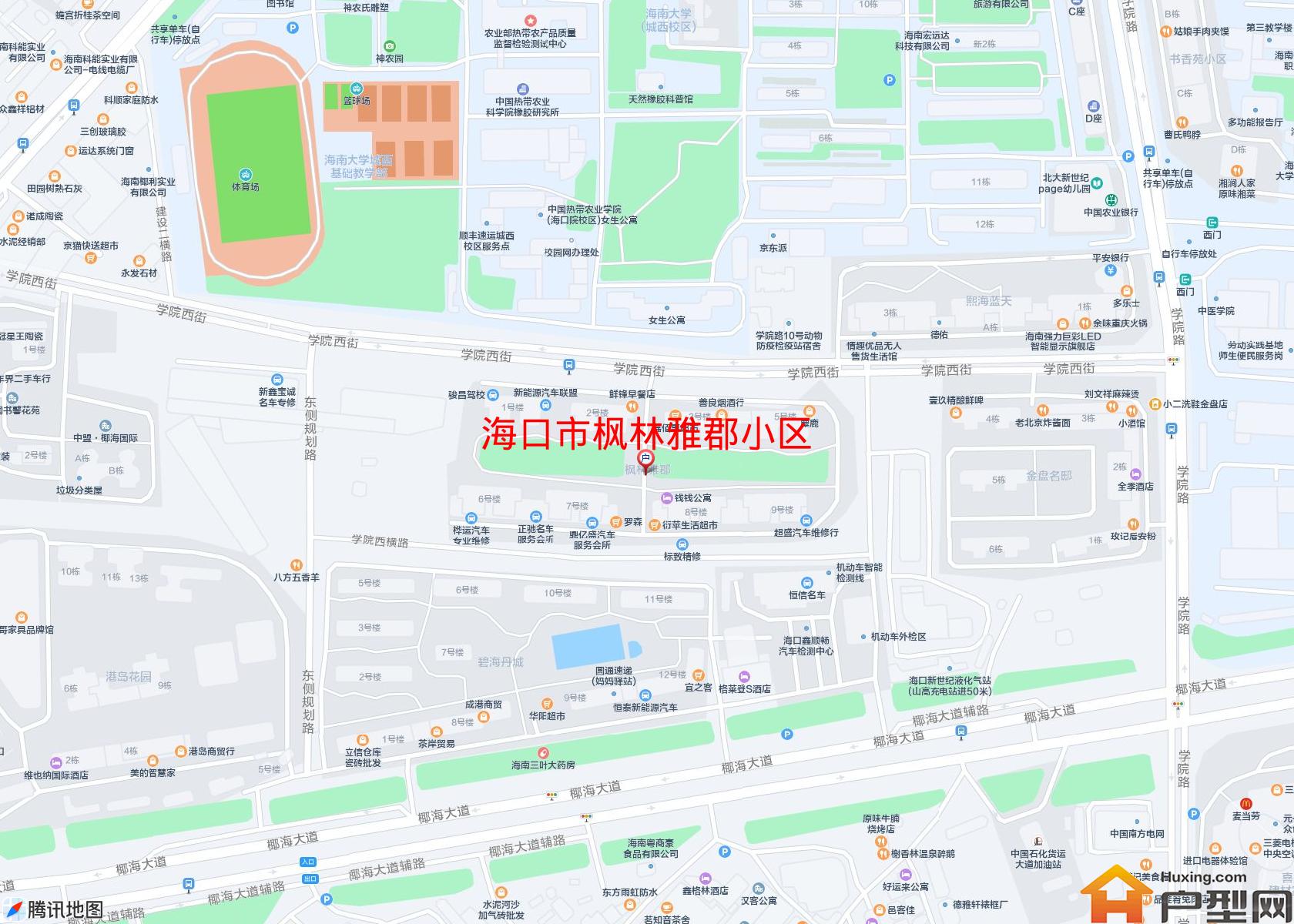 枫林雅郡小区小区 - 户型网