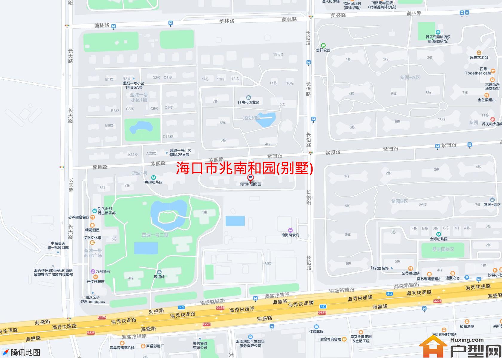 兆南和园(别墅)小区 - 户型网