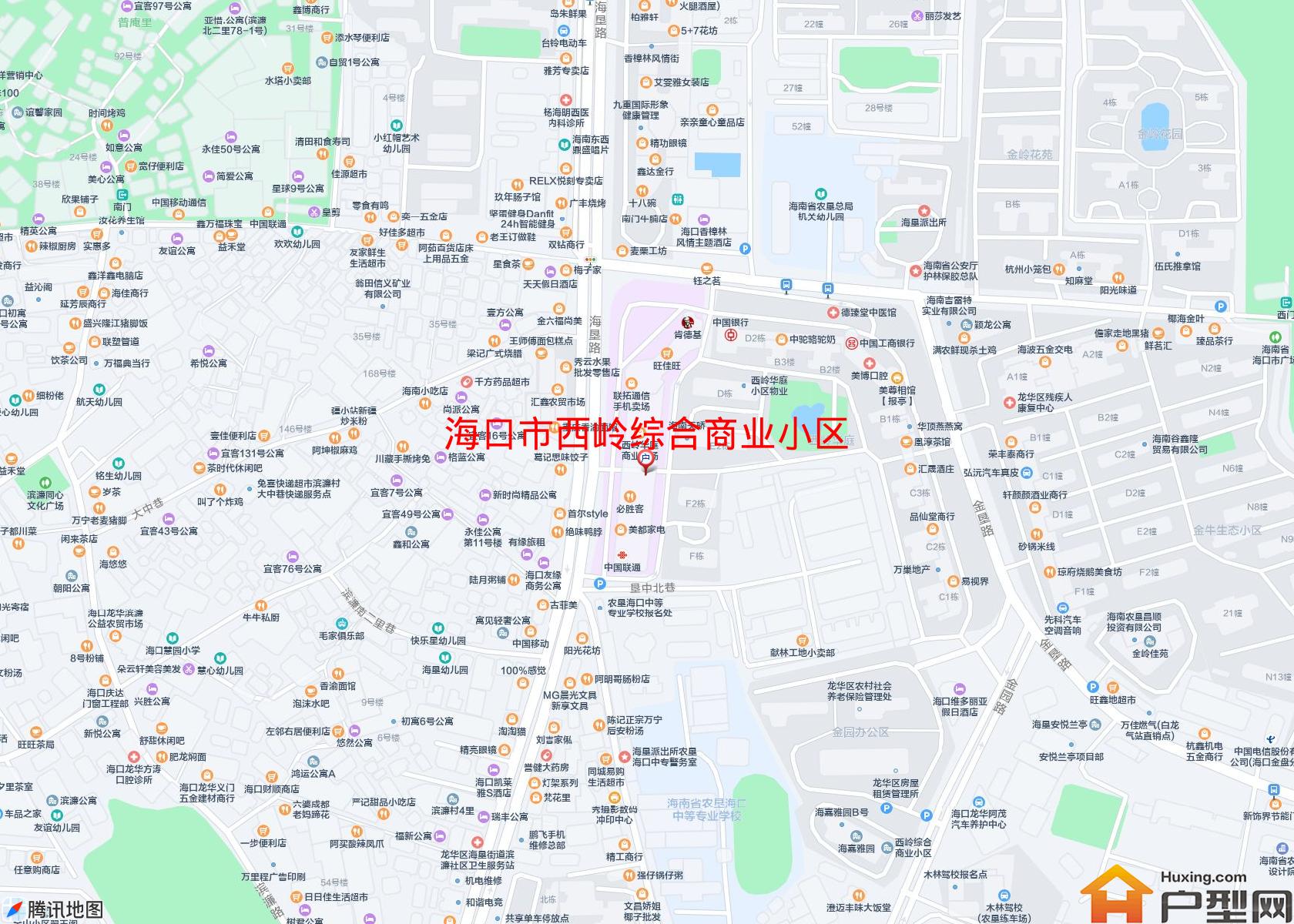 西岭综合商业小区小区 - 户型网