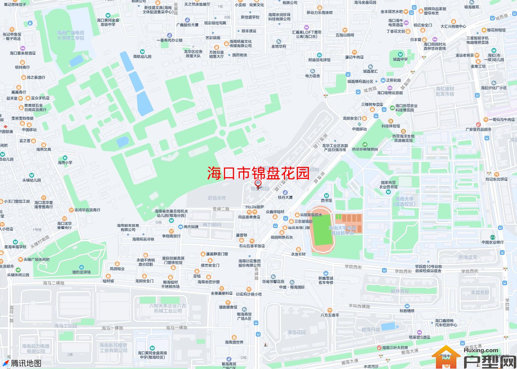 锦盘花园小区 - 户型网