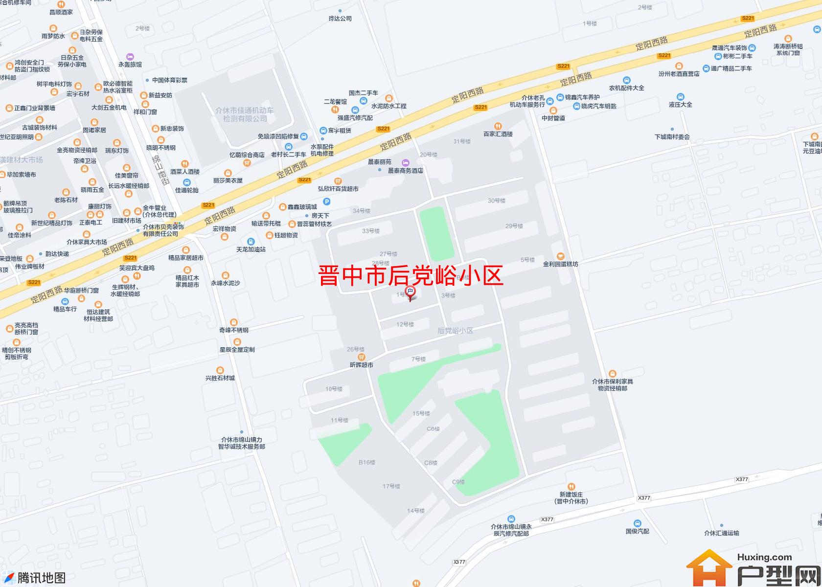 后党峪小区小区 - 户型网