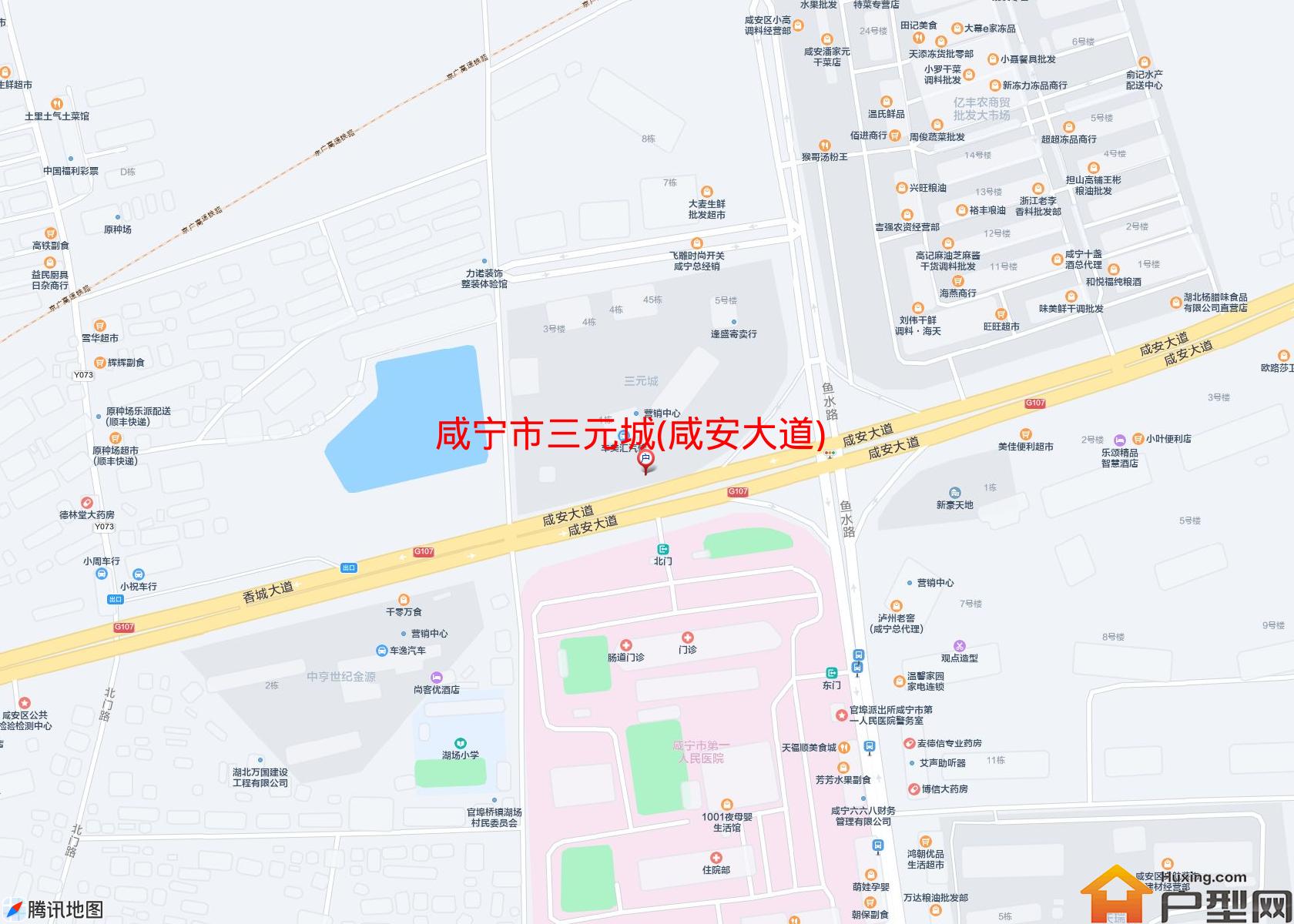 三元城(咸安大道)小区 - 户型网