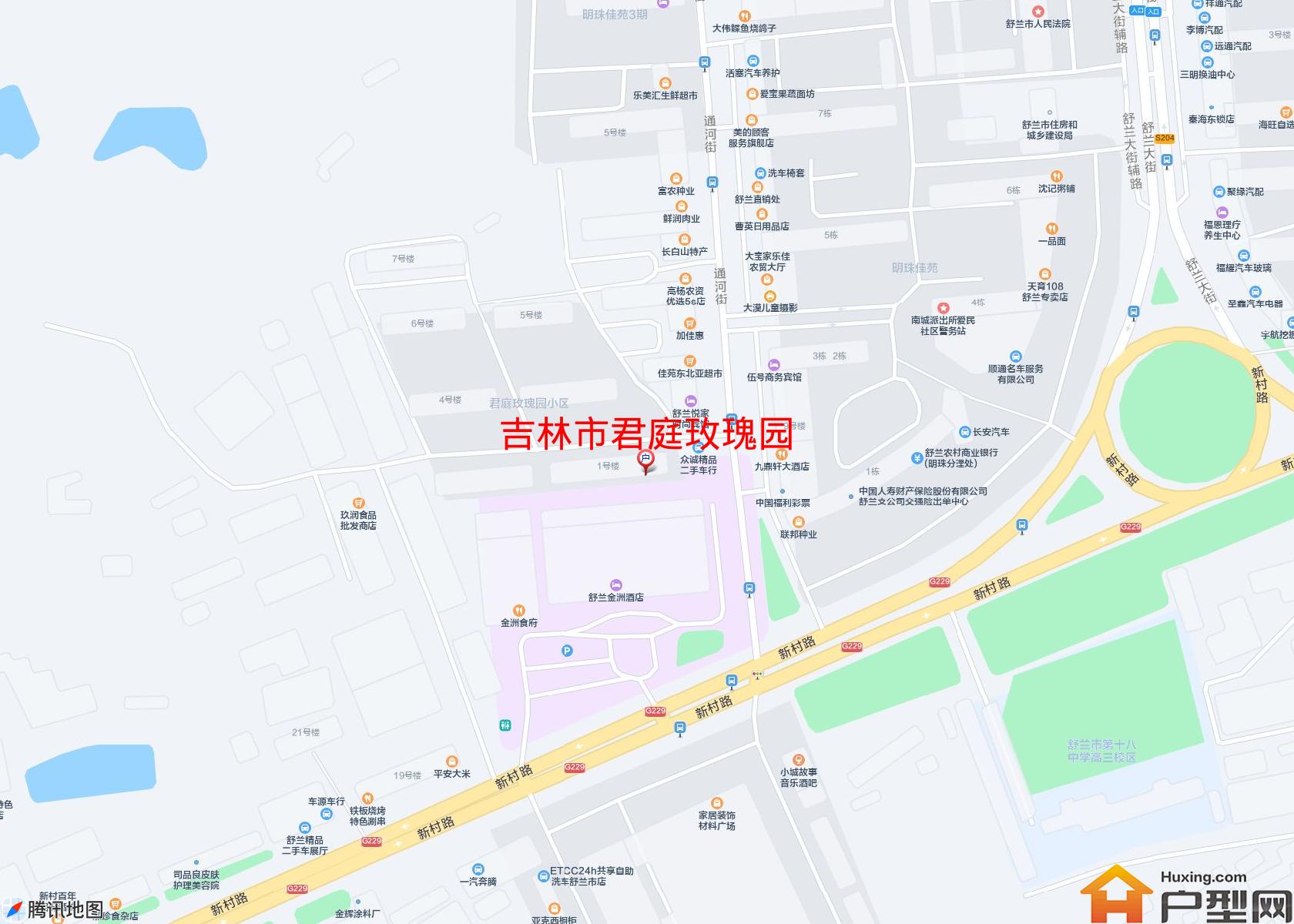 君庭玫瑰园小区 - 户型网